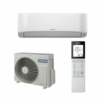 Poza Aparat aer conditionat Hitachi Air Home 400, Split de perete, 18000 btu/h, WiFi INCLUS, Mold Guard, Antivirus filter, Frostwash, Sleep Sense, Smart Eco, A++/A++, Extreme Silent 28db, No Loss -7C Capacity SEER/SCOP 7.0/4.5, AirCloudHome