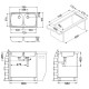 Poza Chiuveta de bucatarie Alveus din inox BASIC 160 SATIN